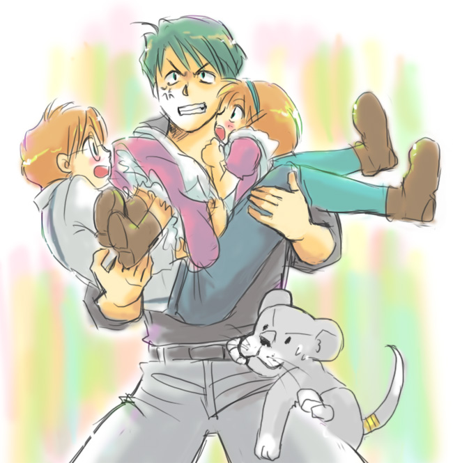 FOX-TROT ** サンマリ サンソン マリー ふしぎの海のナディア イラスト 漫画 乱あ 殺りん 闘牙王x十六夜 良あかり **
nadia13.jpg