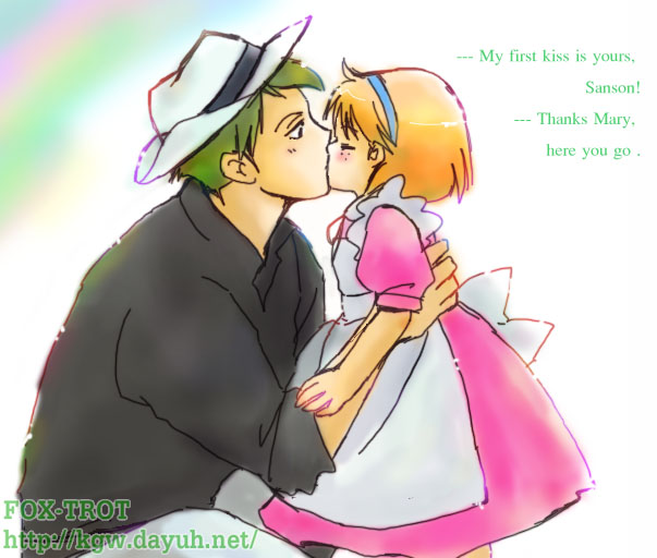 FOX-TROT ** サンマリ サンソン マリー ふしぎの海のナディア イラスト 漫画 乱あ 殺りん 闘牙王x十六夜 良あかり **
nadia2.jpg